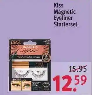 Rossmann Kiss Magnetic Eyeliner Starterset Angebot