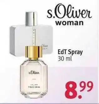 Rossmann S.oliver Woman Edt Spray Angebot