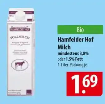 Famila Nord Ost Hamfelder Hof Milch Angebot