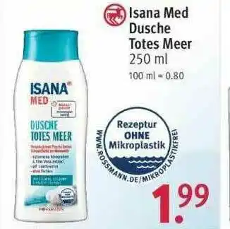 Rossmann Isana Med Dusche Totes Meer Angebot