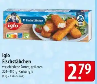 Famila Nord Ost iglo Fischstäbchen Angebot