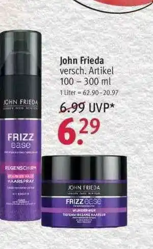 Rossmann John Frieda Angebot