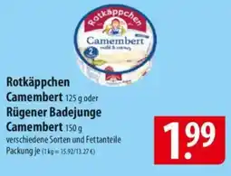 Famila Nord Ost Rotkäppchen Camembert oder Rügener Badejunge Camembert Angebot