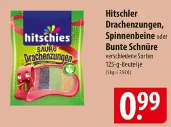 Famila Nord Ost Hitschler Drachenzungen, Spinnenbeine oder Bunte Schnüre Angebot