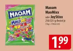 Famila Nord Ost Maoam MaoMixx oder JoyStixx Angebot