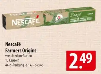 Famila Nord Ost Nescafé Farmers Origins Angebot