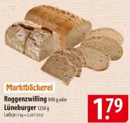 Famila Nord Ost Roggenzwilling oder Lüneburger Angebot