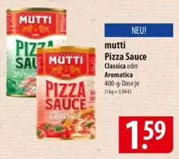 Famila Nord Ost mutti Pizza Sauce Angebot