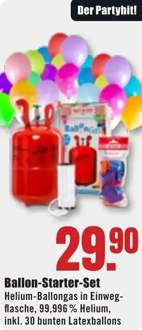 B1 Discount Baumarkt Ballon-Starter-Set Angebot