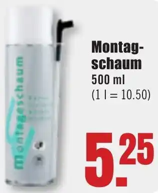 B1 Discount Baumarkt Montageschaum Angebot