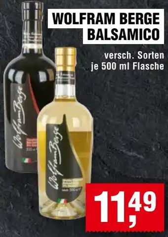 Handelshof Wolfram berge balsamico Angebot