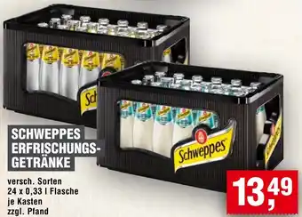 Handelshof Schweppes erfrischungsgetränke Angebot