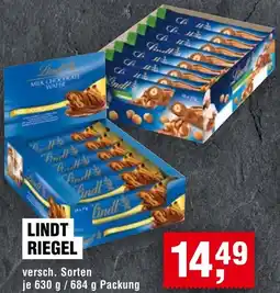 Handelshof Lindt riegel Angebot