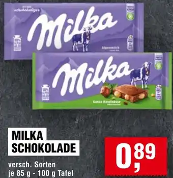 Handelshof Milka schokolade Angebot