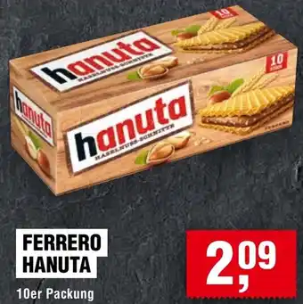 Handelshof Ferrero hanuta Angebot