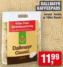 Handelshof Dallmayr kaffeepads Angebot