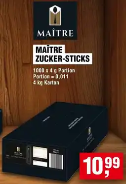 Handelshof Maître zucker-sticks Angebot