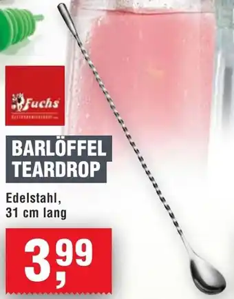 Handelshof Fuchs barlöffel teardrop Angebot