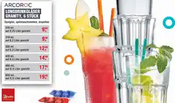 Handelshof Arcoroc longdrinkgläser granity, 6 stück Angebot