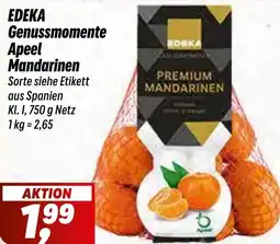 Simmel EDEKA Genussmomente Apeel Mandarinen Angebot