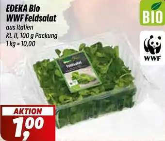 Simmel EDEKA Bio WWF Feldsalat Angebot