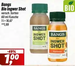 Simmel Bangs Bio Ingwer Shot Angebot