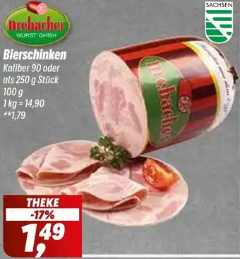 Simmel Drebacher Bierschinken Angebot