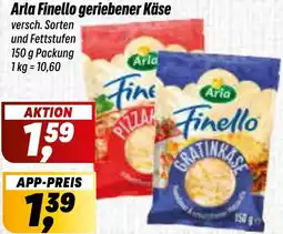 Simmel Arla Finello geriebener Käse Angebot