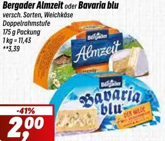 Simmel Bergader Almzeit oder Bavaria blu Angebot