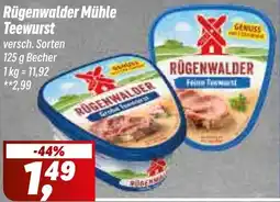 Simmel Rügenwalder Mühle Teewurst Angebot