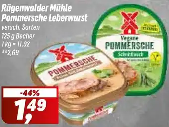 Simmel Rügenwalder Mühle Pommersche Leberwurst Angebot