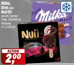 Simmel Milka, Oreo oder Nuii Eis Angebot