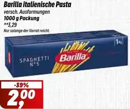 Simmel Barilla italienische Pasta Angebot