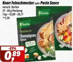 Simmel Knorr Feinschmecker oder Pasta Sauce Angebot