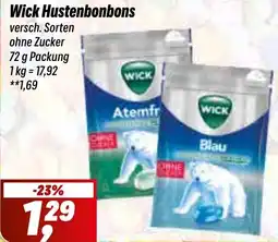 Simmel Wick Hustenbonbons Angebot