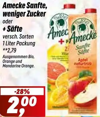 Simmel Amecke Sanfte, weniger Zucker oder +Säfte Angebot