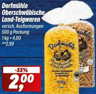 Simmel Dorfmühle Oberschwäbische Land-Teigwaren Angebot