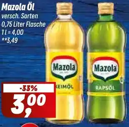 Simmel Mazola Öl Angebot