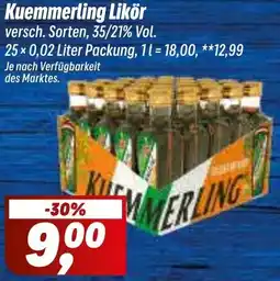 Simmel Kuemmerling Likör Angebot