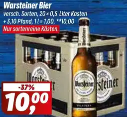 Simmel Warsteiner Bier Angebot