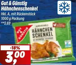 Simmel Gut & Günstig Hähnchenschenkel Angebot