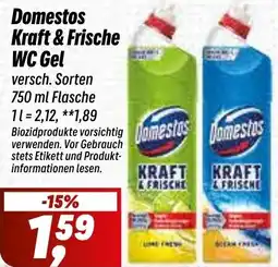 Simmel Domestos Kraft & Frische WC Gel Angebot