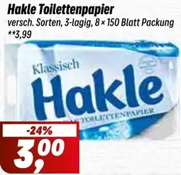 Simmel Hakle Toilettenpapier Angebot