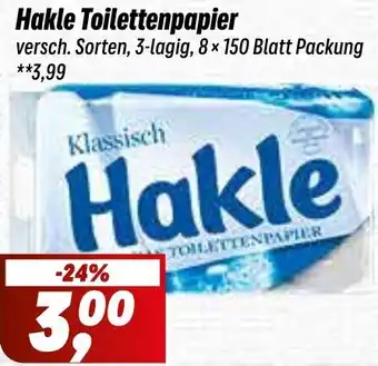 Simmel Hakle Toilettenpapier Angebot