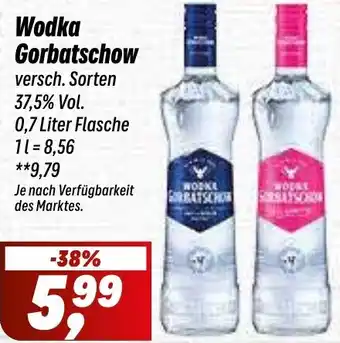 Simmel Wodka Gorbatschow Angebot