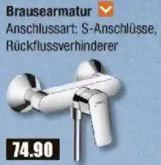 V Baumarkt Hansgrohe Brausearmatur Angebot