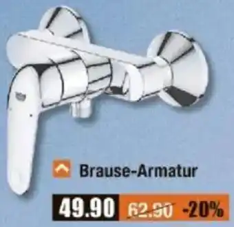 V Baumarkt GROHE Brause-Armatur Angebot