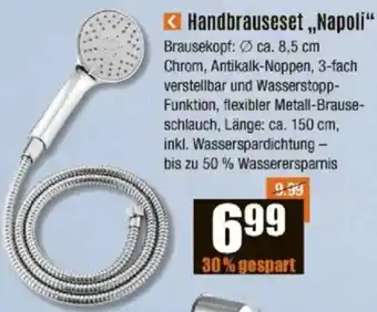 V Baumarkt Handbrauseset ,,Napoli" Angebot