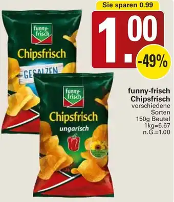 WEZ funny-frisch Chipsfrisch Angebot