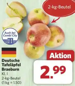 Combi Deutsche Tafeläpfel Braeburn Angebot